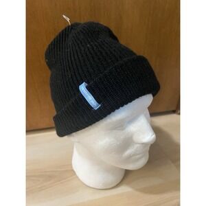 NWT Golf Celebrate Pars Black Beanie Hat Knit MSRP $29.50 Adult‎ Size